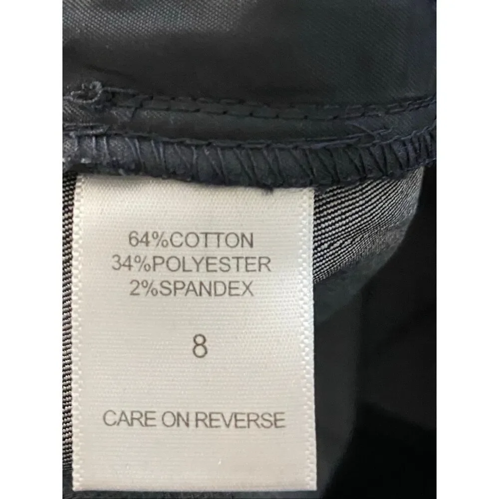 New York & Company 7th Avenue cropped trousers size 8